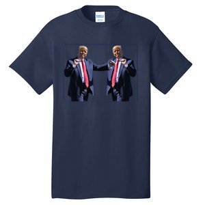 Funny Trump Dance Dancing Funny President Trump Dance Tall T-Shirt