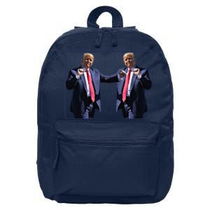 Funny Trump Dance Dancing Funny President Trump Dance 16 in Basic Backpack