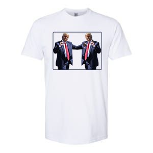 Funny Trump Dance Dancing Funny President Trump Dance Softstyle CVC T-Shirt