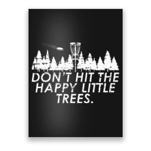 Funny Trees Disc Golf Perfect Gift For Frisbee Players Poster