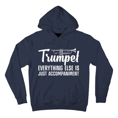 Funny Trumpet Design For Men Women Trumpet Player Horn Lover Hoodie