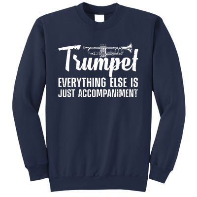 Funny Trumpet Design For Men Women Trumpet Player Horn Lover Sweatshirt