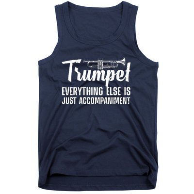 Funny Trumpet Design For Men Women Trumpet Player Horn Lover Tank Top