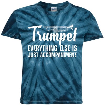 Funny Trumpet Design For Men Women Trumpet Player Horn Lover Kids Tie-Dye T-Shirt