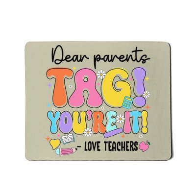 Funny Test Day I Love The Last Day Of State Testing Teacher Mousepad