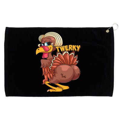 Funny Twerky Dance Cute Love Twerk Dancing Thanksgiving Gift Grommeted Golf Towel