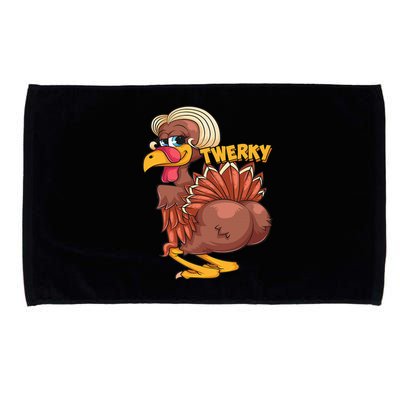 Funny Twerky Dance Cute Love Twerk Dancing Thanksgiving Gift Microfiber Hand Towel