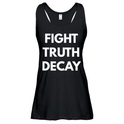 Fight Truth Decay Ladies Essential Flowy Tank