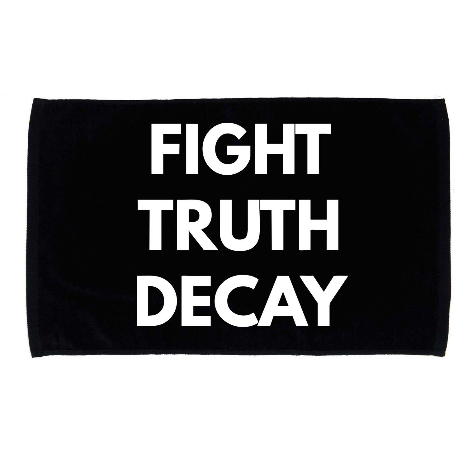 Fight Truth Decay Microfiber Hand Towel