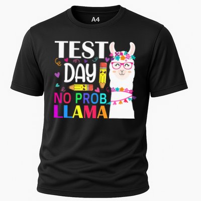funny Test Day No Prob-llama Llama Teacher Performance Shirt
