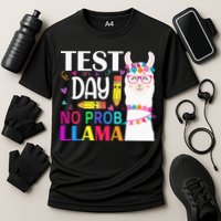 funny Test Day No Prob-llama Llama Teacher Performance Shirt