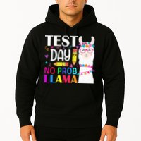 funny Test Day No Prob-llama Llama Teacher Hoodie