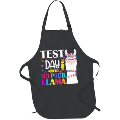 funny Test Day No Prob-llama Llama Teacher Apron