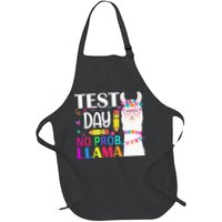 funny Test Day No Prob-llama Llama Teacher Apron