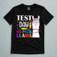 funny Test Day No Prob-llama Llama Teacher T-Shirt