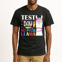 funny Test Day No Prob-llama Llama Teacher Tall T-Shirt