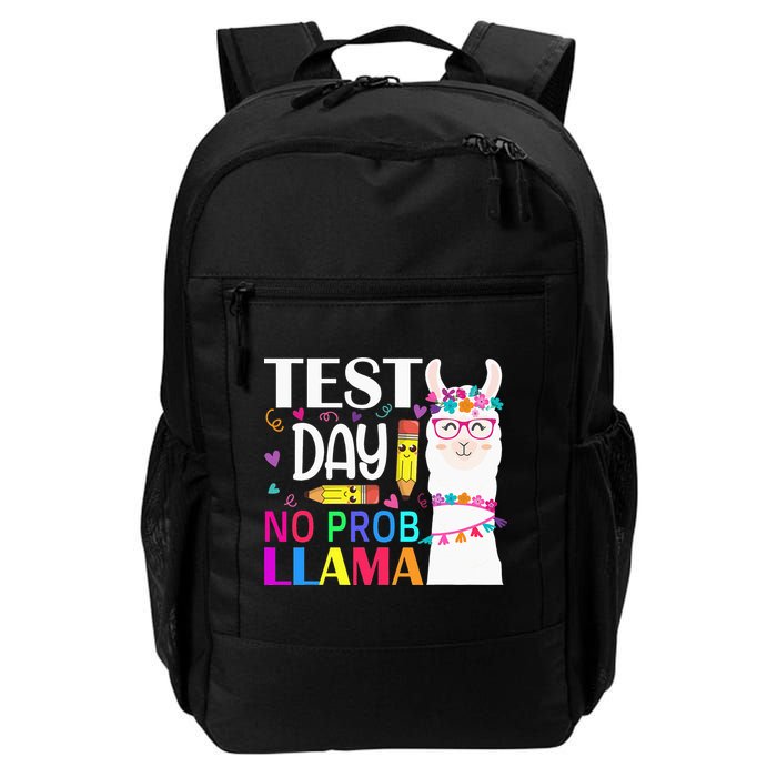 funny Test Day No Prob-llama Llama Teacher Backpack