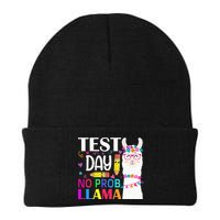 funny Test Day No Prob-llama Llama Teacher Beanie