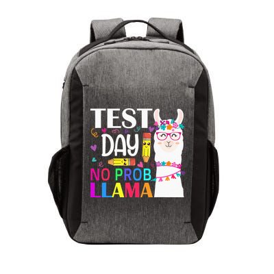 funny Test Day No Prob-llama Llama Teacher Vector Backpack