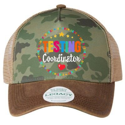 Funny Test Day Teacher Ideas School Testing Coordinator Legacy Tie Dye Trucker Hat