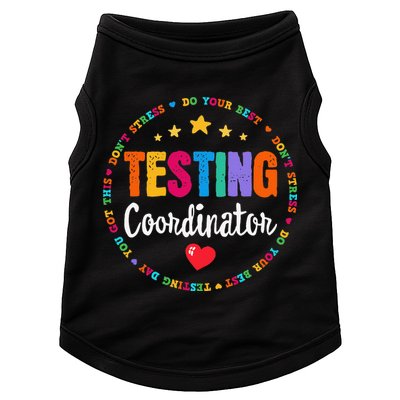 Funny Test Day Teacher Ideas School Testing Coordinator Doggie Tank