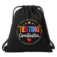 Funny Test Day Teacher Ideas School Testing Coordinator Drawstring Bag