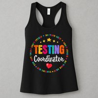 Funny Test Day Teacher Ideas School Testing Coordinator Womens Tank Top