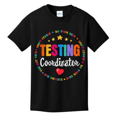 Funny Test Day Teacher Ideas School Testing Coordinator Kids T-Shirt