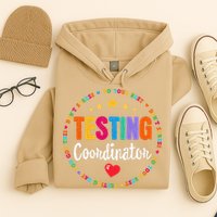 Funny Test Day Teacher Ideas School Testing Coordinator Hoodie
