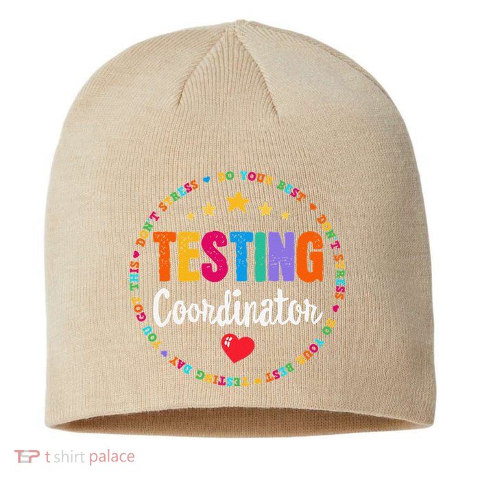 Funny Test Day Teacher Ideas School Testing Coordinator Sustainable Beanie