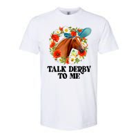 Funny Talk Derby To Me Horse Derby Racing Softstyle® CVC T-Shirt