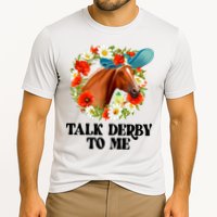 Funny Talk Derby To Me Horse Derby Racing Cooling Performance Crew T-Shirt
