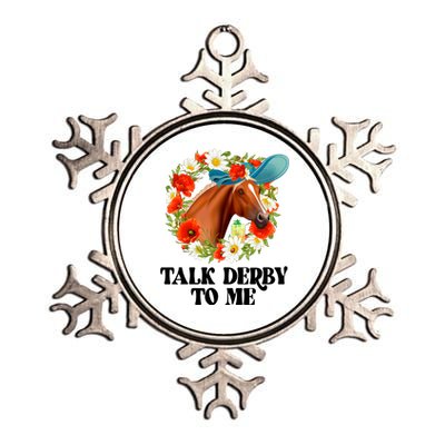 Funny Talk Derby To Me Horse Derby Racing Metallic Star Ornament