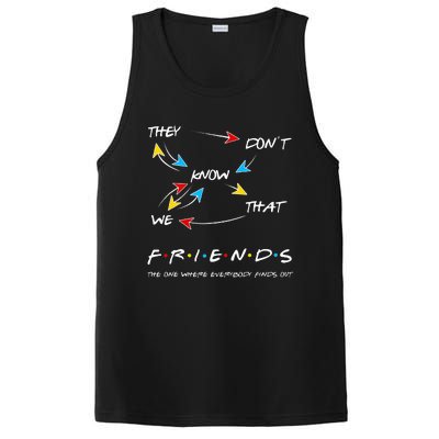 Friends They Don't Know That We Know They Know We Know PosiCharge Competitor Tank