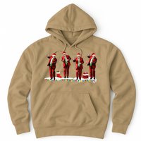 Funny Trump Dance Santa Claus Christmas Xmas Pajamas Holiday Hoodie