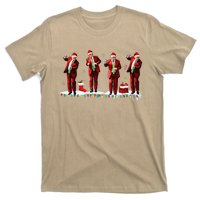 Funny Trump Dance Santa Claus Christmas Xmas Pajamas Holiday T-Shirt