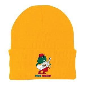 Funny Trex Dinosaur Viva Mexico Knit Cap Winter Beanie