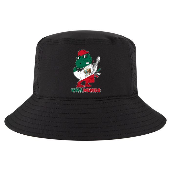 Funny Trex Dinosaur Viva Mexico Cool Comfort Performance Bucket Hat