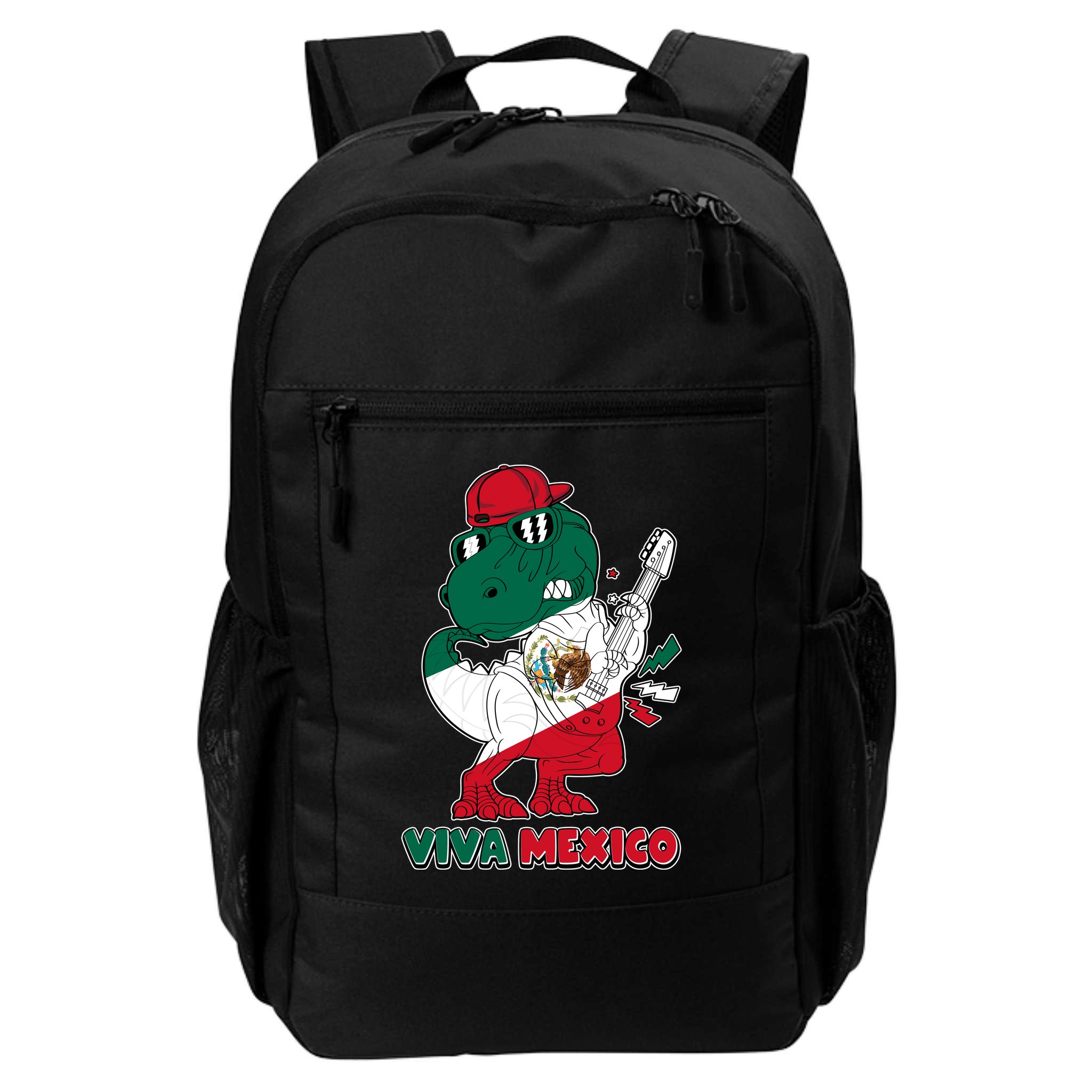 Funny Trex Dinosaur Viva Mexico Backpack