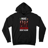 Funny Trump Dance Santa Claus Make Christmas Great Again Hoodie