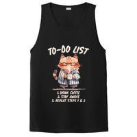 Funny To Do List Grumpy Coffee Cat PosiCharge Competitor Tank