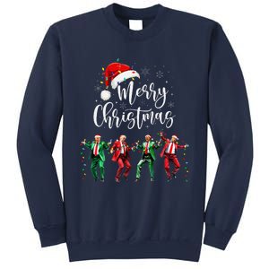 Funny Trump Dance Santa Claus Merry Christmas Xmas Pajamas Sweatshirt