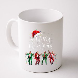 Funny Trump Dance Santa Claus Merry Christmas Xmas Pajamas Coffee Mug