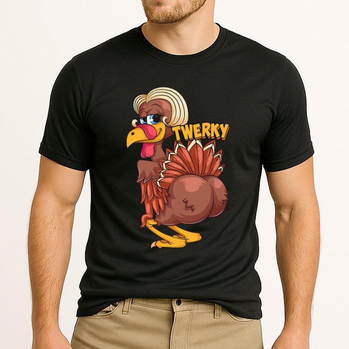 Funny Twerky Dance Cute Love Twerk Dancing Cooling Performance Crew T-Shirt
