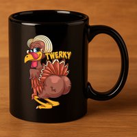 Funny Twerky Dance Cute Love Twerk Dancing 11oz C Handle Ceramic Mug