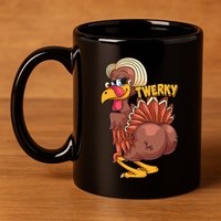 Funny Twerky Dance Cute Love Twerk Dancing 11oz C Handle Ceramic Mug