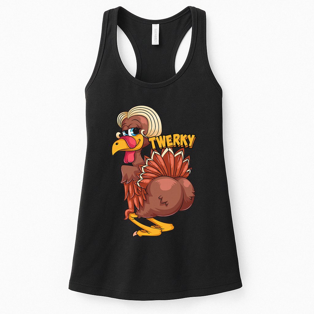 Funny Twerky Dance Cute Love Twerk Dancing Womens Tank Top