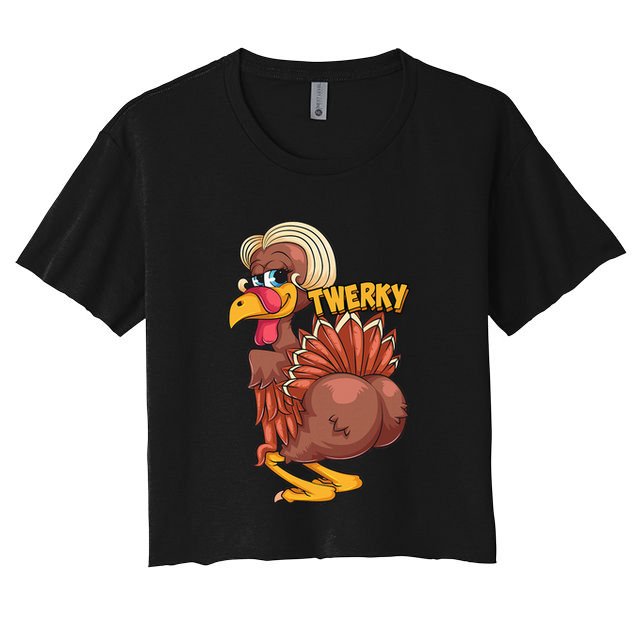 Funny Twerky Dance Cute Love Twerk Dancing Crop Top