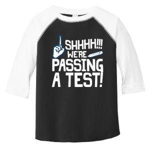 Funny Testing Day Art For Teacher Wo State Testing Toddler Fine Jersey T-Shirt