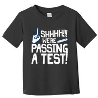 Funny Testing Day Art For Teacher Wo State Testing Toddler T-Shirt